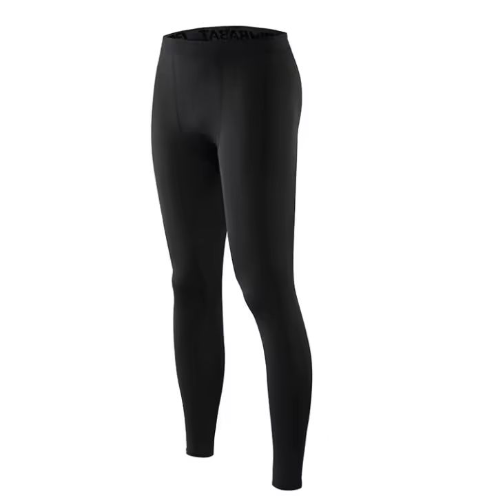 Leggings De Compresión Para Hombre Pantalones De Entrenamiento En El Gimnasio Secado Rápido Running Tights Fitness Baloncesto Carreras De Medio Maratón Ropa Deportiva De Polyester Y Spandex - 1