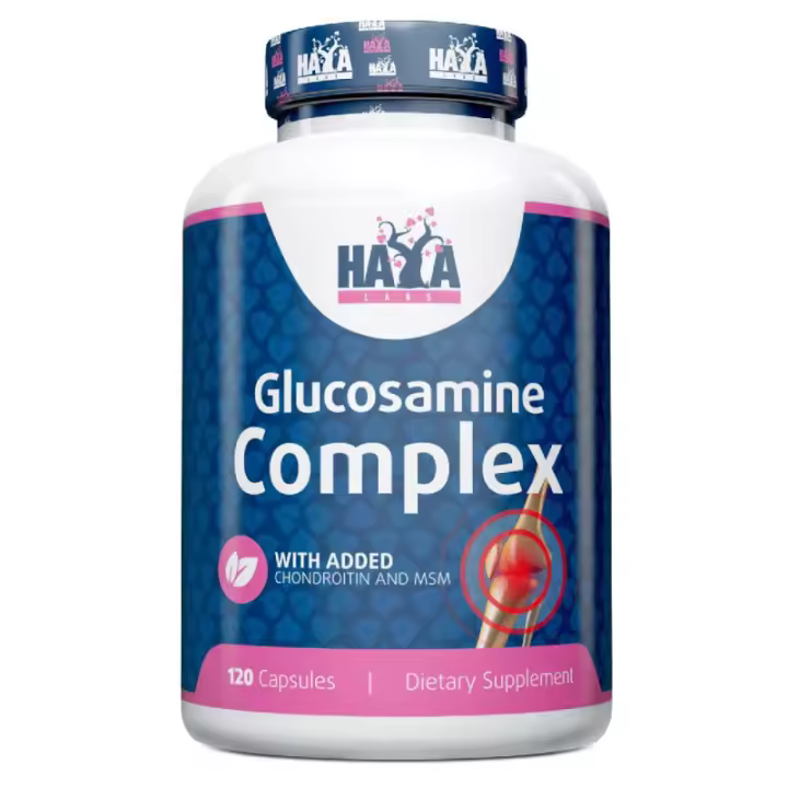 HAYA LABS Glucosamine Chondroitin & MSM Complex 120 Caps. - 1