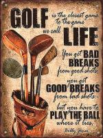 Cartel De Golf Retro En Metal Para Decoración De Pared De Bares Y Clubes De Golf Estilo Vintage Arte Pintura Imagen Poster Decoración Del Hogar - details 5
