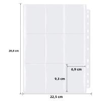 Cartera De Cartas De Colección Con 90 Bolsillos A4 Compatible Con Anillos De 2/3/4 Para Organización Y Protección De Tarjetas - details 1