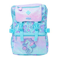 Mochila Australia Smiggle Con Patrón De Caballito De Mar Para Escuela Primaria Estilo De Dibujos Animados Ligera Y De Gran Capacidad - details 2