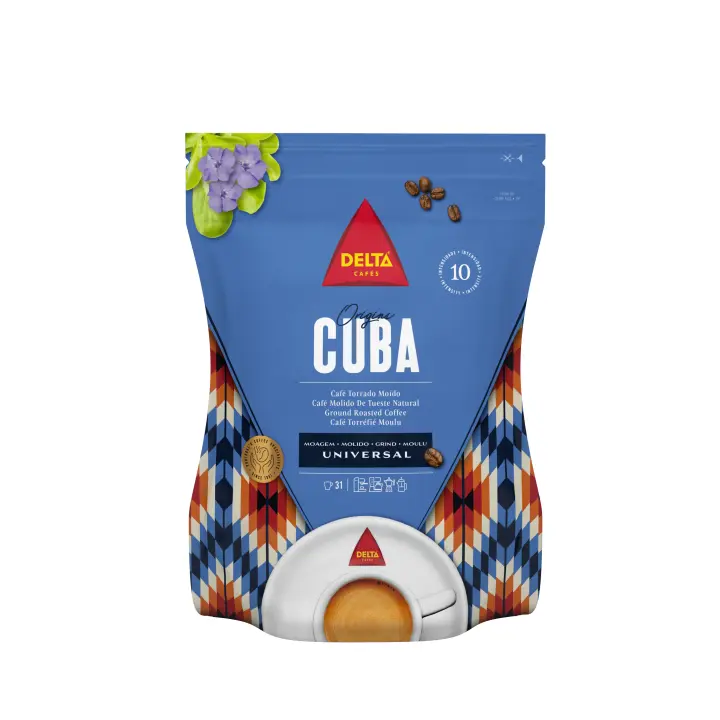 Delta Cuba - Café Molido Natural Origen Cuba 220 gr - Notas cítricas y un intenso sabor dulce - 1