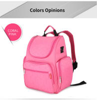 Bolso De Diaper Multifuncional Para Bebé Insular Elegante Bolsa De Camarón Para Mamá Viaje Cambio Con Carrito De Manos Para Mujer Tamaño Medio - details 12