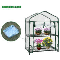 Cubierta De Invernadero Verde 100% Impermeable Para Mini Jardín Plantas Calentamiento Anti-UV Viento Sin Marco Color Verde - details 6