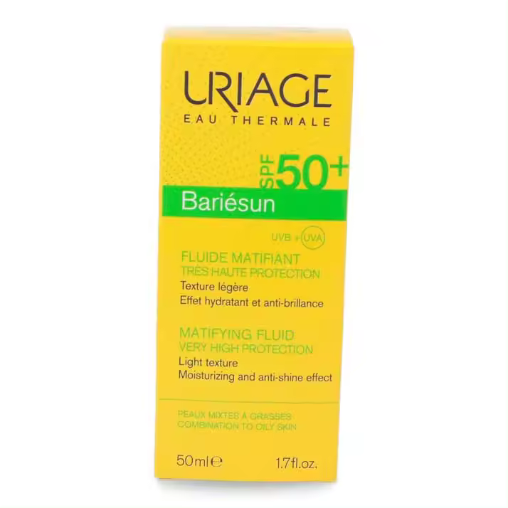 Uriage Fluido Matificante Protector Solar SPF50+ 50ml - 1