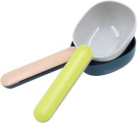 Tiendas de Comida Perros Mango con Clip Bajo Gatos Complemento Cocina Bar Buffet Fiesta Harina Trigo Frutos Secos Especias 2 PCS (Indigo + Polvo Gris Verde) - details 3