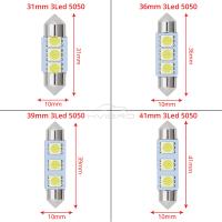 Lámpara LED C5W 3SMD 5050 Para Coche Universal 12V Luz De Matrícula Maletero Interior Farol De Puerta Lectura Señal De Giro - details 7