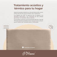 DHOME Juego de Paneles Tapizados de Lino Pack Autoadhesivos para Pared Acústicos Absorbentes Protección - details 11