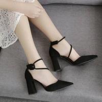 Sandalias De Mujer Diseñador Con Tacón Alto Y Punta Afilada Para Verano Sexy Con Correa De Cierre Buckle Zapatillas Para Noche Club - details 6