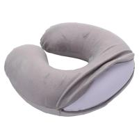 Almohada De Cuello U Inflable De Espuma De Memoria Para Alivio De Fatiga Ideal Para Viajes Y Descanso Cabeza Soporte Cómodo Almohadón - details 8