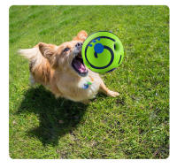 Bola De Juguete Para Perros De 14cm Con Sonido Rascacuchilla Mordedor Interactivo Para Aliviar La Boredom Y Dientes - details 1