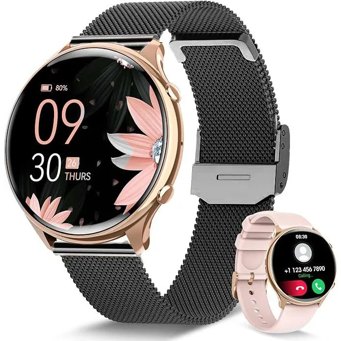 Reloj Inteligente 2023 Nuevo Función HD Llamada Modo Deportivo 120 + para Android iOS regalo para Mujeres Ritmo Cardíaco Arterial Marca - 1