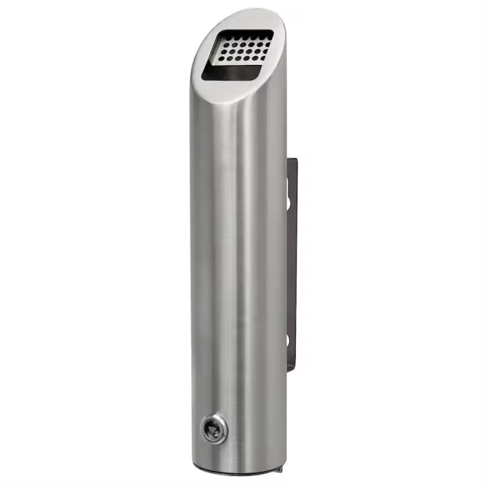 FERPASA Papelera Pared Acero Inox. Tubular - 1