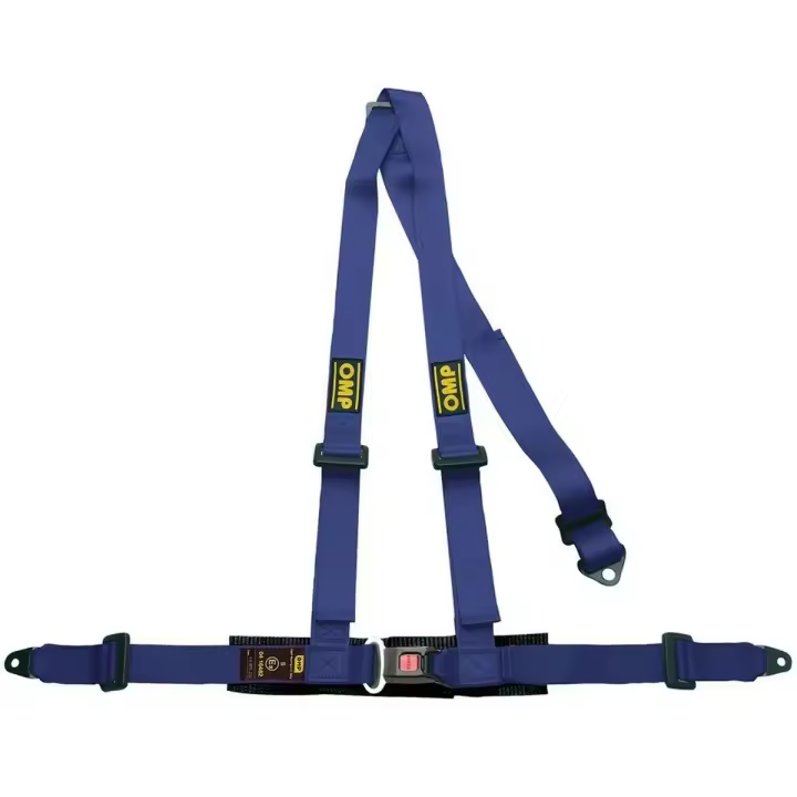 Arnés de 3 Puntos de Sujeción OMP OMPDA0-0504-A01-041 Tornillo 2" Azul - 1