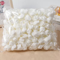 50/100Pcs Flores Rosa Artificiales 3.5cm PE Espuma Flores Falsas Para Decoración De Casa Boda Regalos DIY Accesorios De Caja - details 10