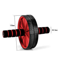 OZIO FITNESS Rueda Abdominal Power con Esterilla para Rodillas - details 1