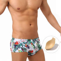 Nueva Ropa De Baño Para Hombre Moda 2023 Pantalones De Natación Estampados Con Push-up Elásticos Y Cómodos Para Playa Y Surf Con Cierre De Cordón - details 11