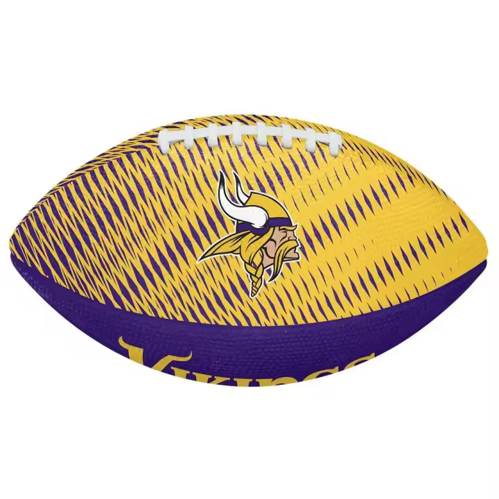 Wilson Balón De Fútbol Americano Nfl Team Tailgate Minnesota Vikings - 1