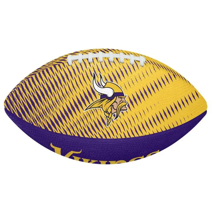 Wilson Balón De Fútbol Americano Nfl Team Tailgate Minnesota Vikings - 1