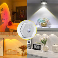 Lámpara De Escritorio Magnética Colgante En Color LED Para Armario Y Ambiente Luz De Noche Forma Estelar Sin Bombillas Incluidas - details 5