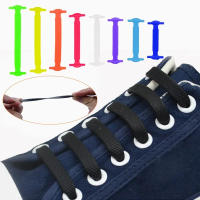 Nuevos 16Pcs Cordones Elásticos Para Zapatillas Silicona Estirable Cordón De Goma Unisex Moda Sin Atar Medio De Fijación Para Zapatos - details 10