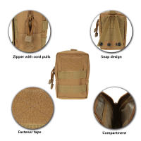Bolsa De Cinturón Táctico Para Exteriores EDC Utensilios Médicos Molle Bolsa De Almacenamiento De Primera Ayuda Para Camping Y Caza - details 8