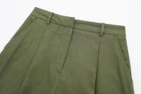 Conjunto Elegante Para Mujer TRAFZA Con Chaleco Y Pantalones Altos Cintura Ajustada Traje De Oficina Sin Mangas V-Neck Talla Regular - details 12