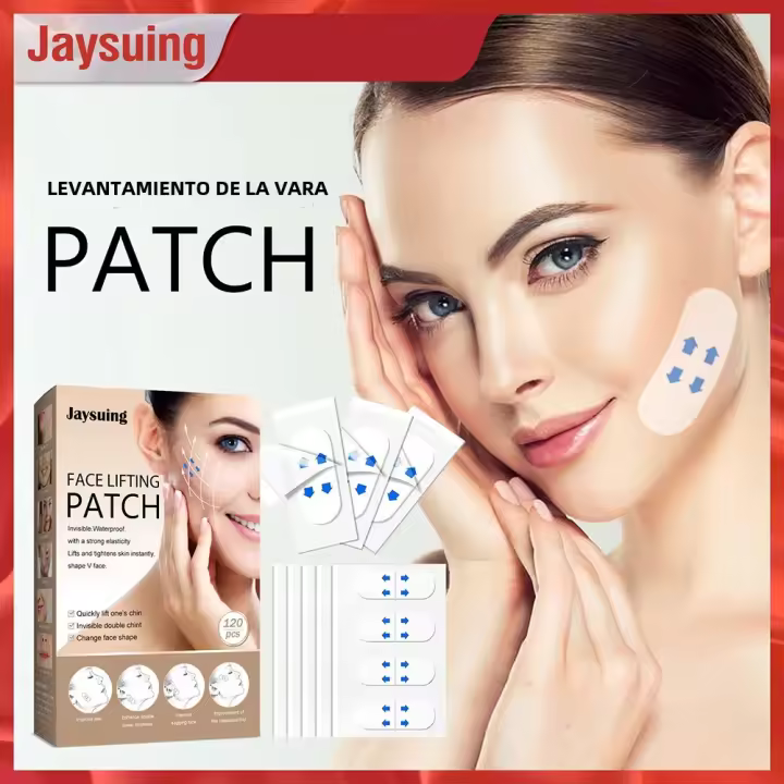 120Pcs Pegatinas De Cara Invisibles Tipo V Para Levantar El Mentón Y Los Ojos Pack De Regalos Navideños Para Dama - 1