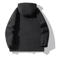 Chaqueta De Senderismo Ligera Para Mujer Color Sólido Manga Larga Suéter Con Capucha Impermeable Y Resistente Al Viento Ropa De Exterior - details 10