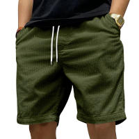 Pantalones cortos de trabajo de peso pesado para hombre, tendencia de verano, pantalones cortos casuales de pana retro de moda para hombre - details 22