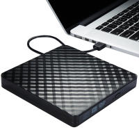 Unidad óptica para ordenador portátil, memoria externa delgado con USB 3.0 DVD, RW con quemador y lector de CD, reproductor bandeja para PC - details 5