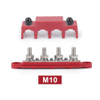 Bloque De Distribución De Energía Marítima 12V 250A Con 4 Postes Terminal De Cobre Para Automóvil M8 M10 Barra De Terminal - details 6