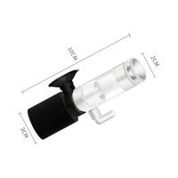 Filtro Ultra Silencioso Para Pequeño Acuario Multicapa Con Medios De Filtro Para Tanque De Peces Material Plástico Y Esponja Tamaño 10*3 Cm - details 1