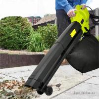 Limpiador de soplado eléctrico 3 en 1, máquina de recolección de polvo y soplado, trituradora de hojas de jardín, 3000W Soplador de hojas de jardín, Enchufe de la UE - details 4