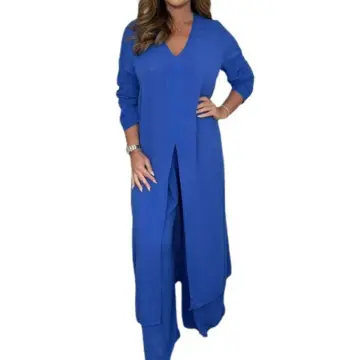 Traje Chaqueta Y Pantalon Mujer YYNUDA Conjunto De Pantalones Para