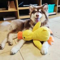Juguete De Peluche Para Perros Con DUCK Stormtrooper Dormido Masticable Y Resistente Al Desgaste Juguetes De Voz Para Mascotas Juguetes De Alivio De La Boredom - details 10
