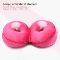 Cojín Ortopédico Multifuncional De Memoria Para Alivio De La Presión Elevador De Caderas Tapete De Asiento Con Tela De Plush Para Adultos - details 5