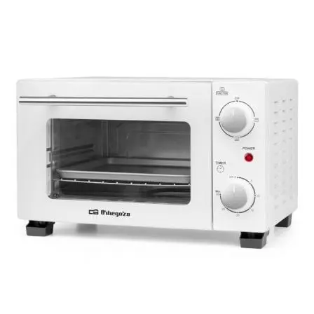 Horno de Sobremesa Orbegozo HO 975/ 800W/ Capacidad 10L/ Blanco - 1