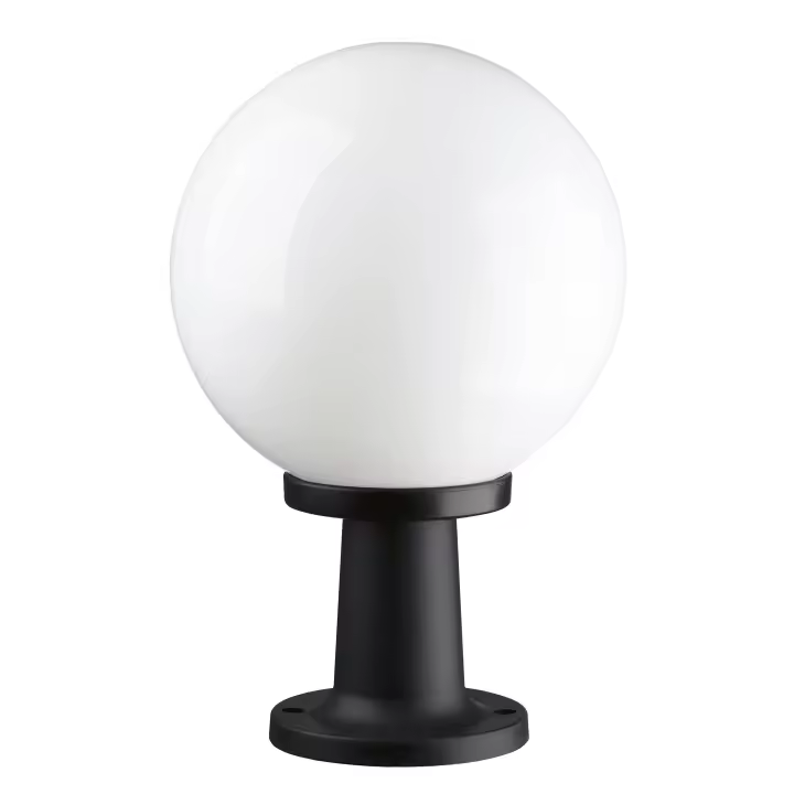 Novolux Lighting - Baliza exterior- VIC, uso exterior, E27, 70W, IP43, esfera ø25, H40 cm, poliamida, negro, exterior - 1