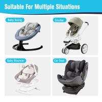 Almohada para el cuello del bebé, almohada en forma de U para niños, almohada mejorada para soporte del bebé, almohada para el cuello del asiento del automóvil, soporte para el cuello del recién nacido en el asiento del automóvil, cochecito, viaje - details 4