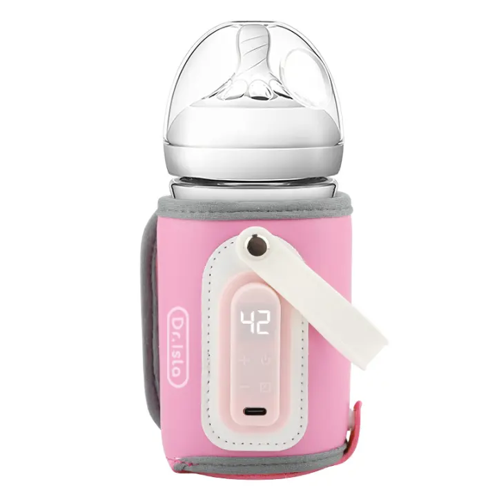 Calentador Portátil Para Botella De Bebé USB Cargado Mantenedor De Calor Para Alimentación Viaje Cubierta Calentadora Exterior Para Alimentos Para Bebés - 1