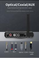 HiFi DAC-transmisor de Audio con Bluetooth, receptor AUX 3,5 MM, RCA, óptico, Coaxial, estéreo, música 5,0, adaptador inalámbrico, convertidor de 192Khz - details 1