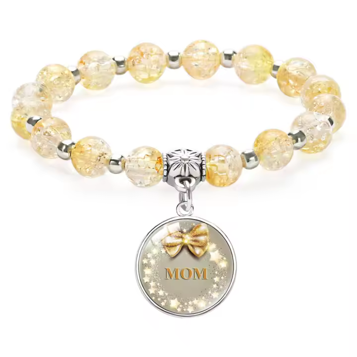 Nuevo Día DE LA MADRE pulsera papel Inglés - 1