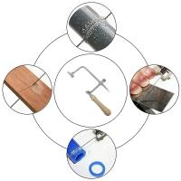 Kit De Marco De Sierra Ajustable Para Joyería Con 12 Piezas De Hojas Portátil En U Profesional Para Fabricación De Joyas - details 3