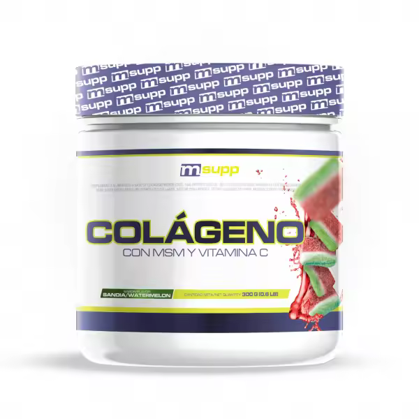 Colágeno con MSM y Vitamina C - 300g MM Supplements - 1
