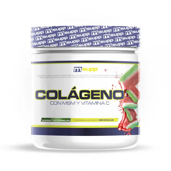 Colágeno con MSM y Vitamina C - 300g MM Supplements - 1