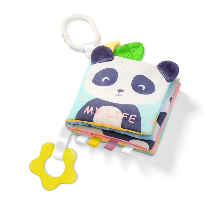 Libro blando de actividades sensorial Babyono - 1