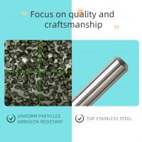 HYTOOS 5Pcs/Set Bits De Uñas De Titanio Con Corte De Diamante Herramienta Profesional Para Limpiar Cutículas Y Eliminar Piel Muerta - details 7