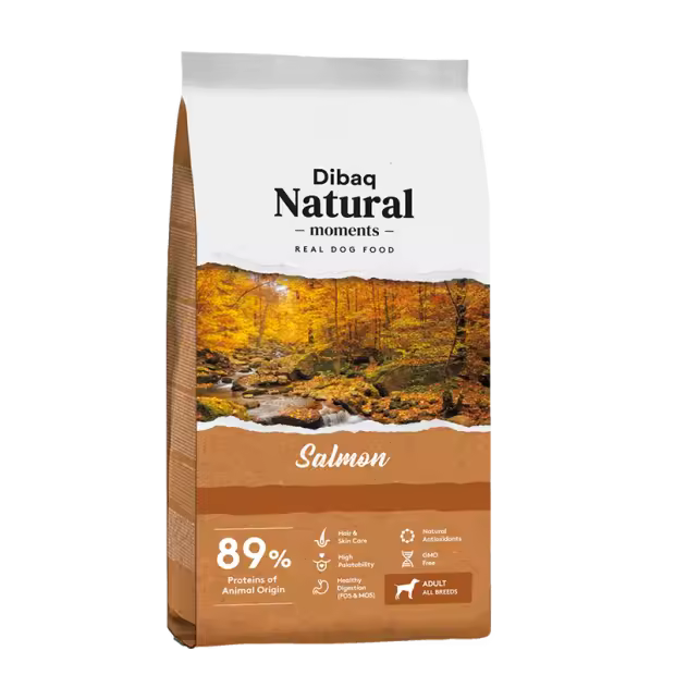 Dibaq Natural Moments Salmón Todas las Razas 15 Kg - 1