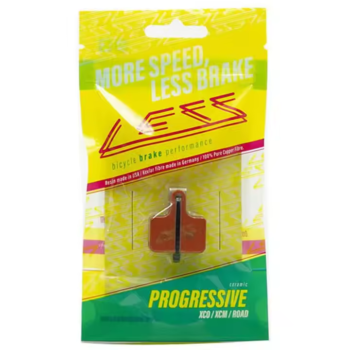 Less Pastillas De Freno De Disco Con Tratamiento Cerámico Progressive Shimano Ultegra/dura Ace/br/xtr - 1